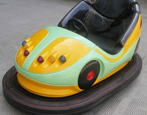 vintage bumper car ride