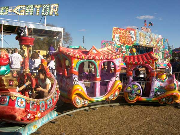 Circus Train ride for carnivals