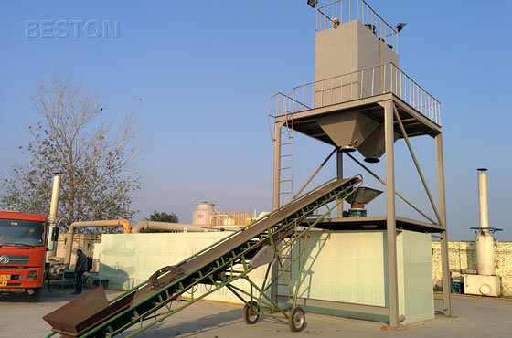 Continuous Waste Tire Pyrolysis Plant