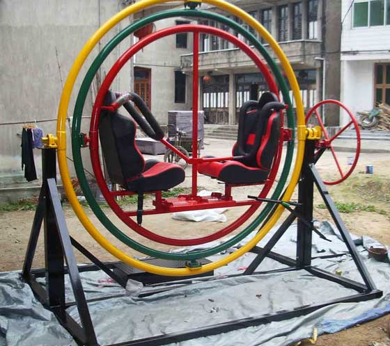 2 seat gyroscope rides