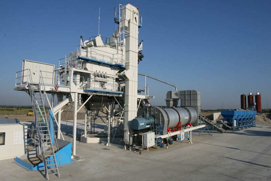 asphalt hot mix plant with large capacity