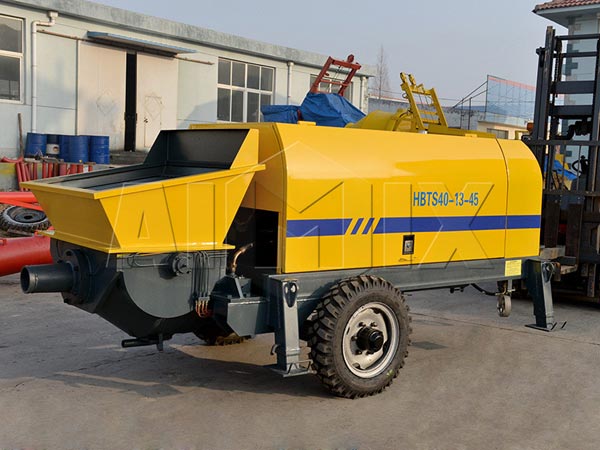 HBTS series mobile concrete pump