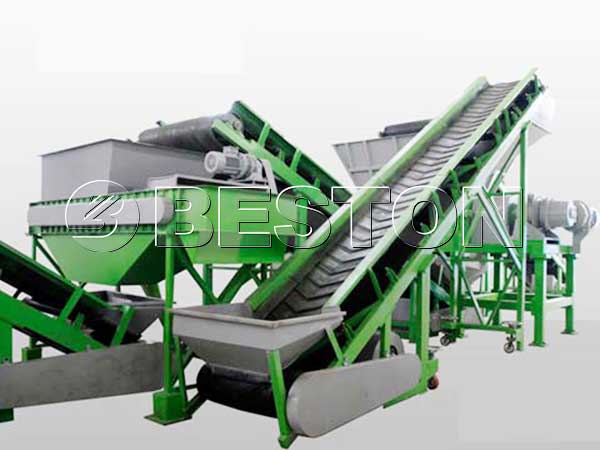 Waste Tyre Shredder
