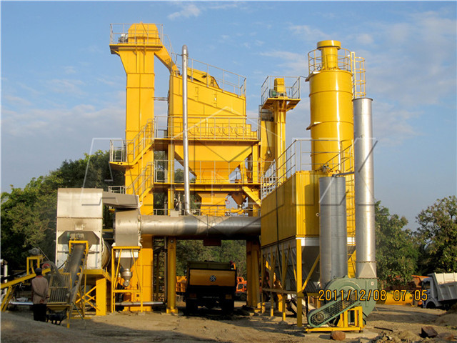 Asphalt concrete plant order