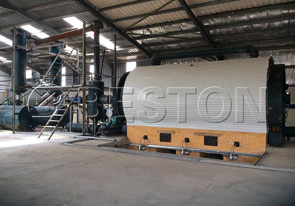 Beston Tyre Pyrolysis Machine