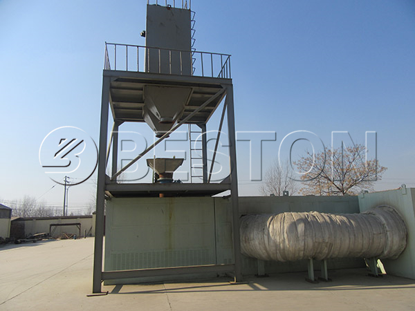 continuous waste tyre pyrolysis plant