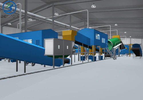 garbage sorting machine for sale