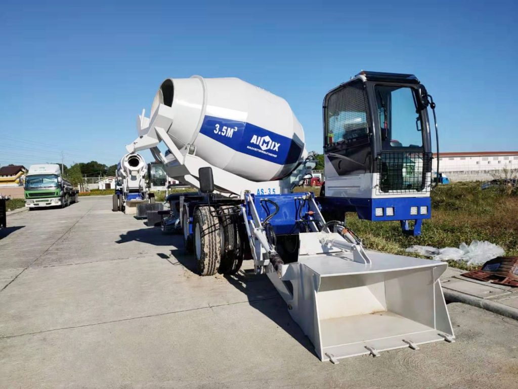 self loader mixer