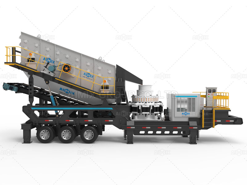 Mobile Cone Crusher Machine