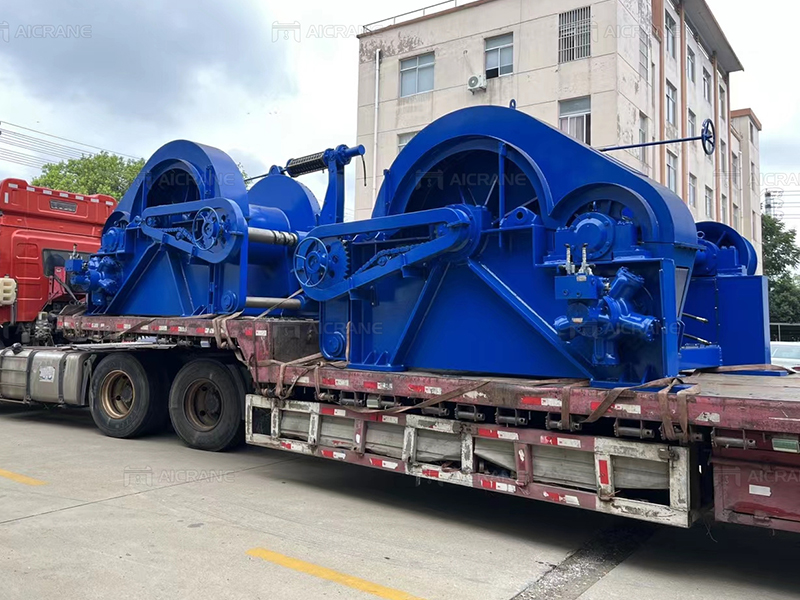 50 Ton Winch for Marine Application