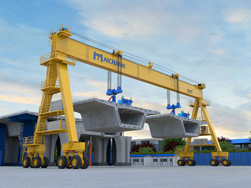 Crane for Bridge Construction