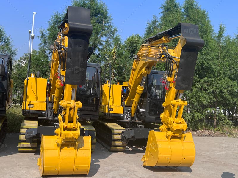 long reach excavators