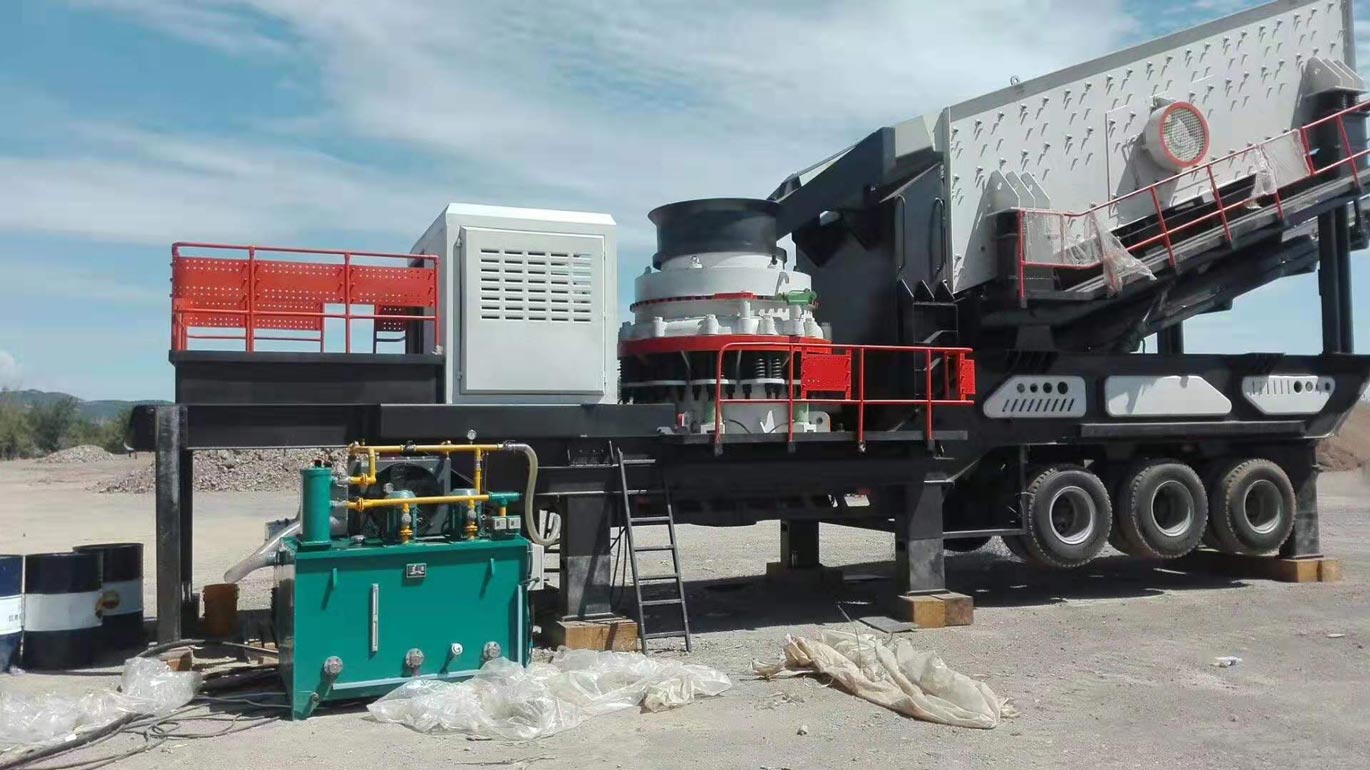 mobile type cone crusher