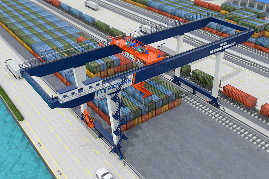 gantry crane for container handling 