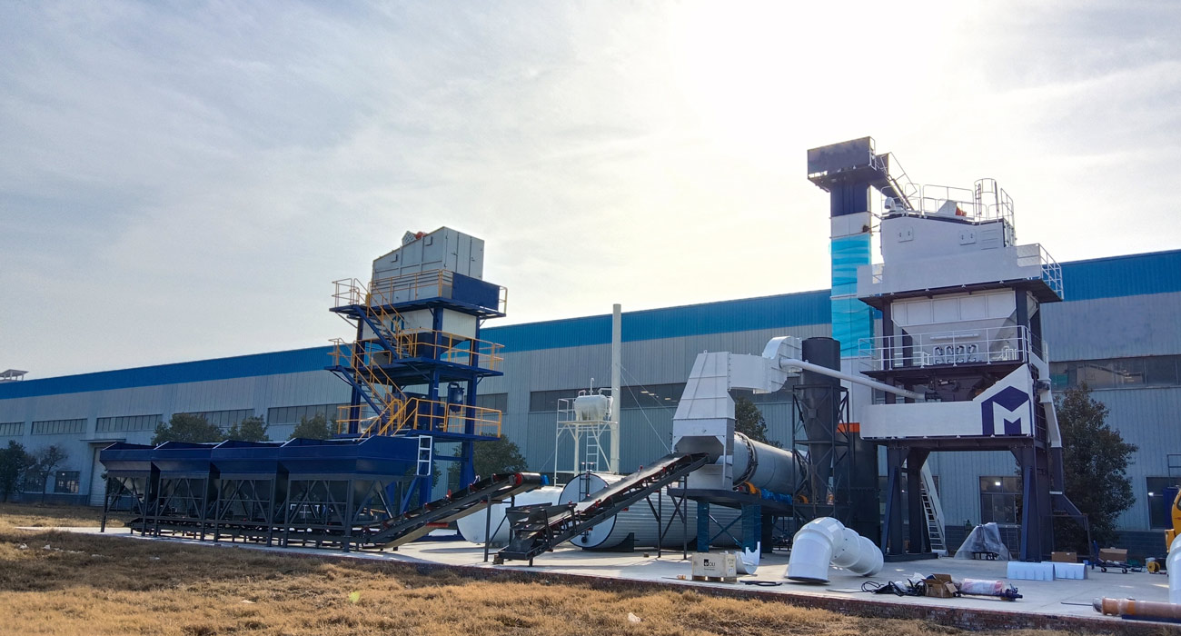 stationary asphalt mixer machine plant