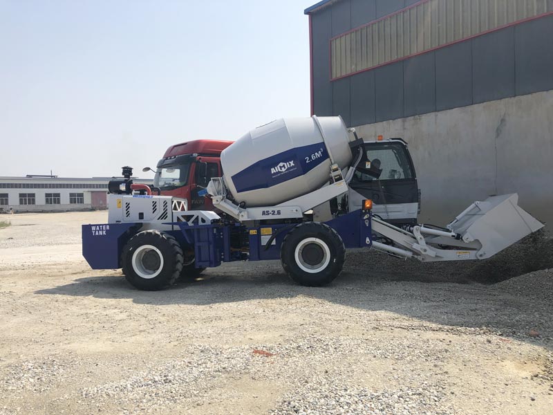 AS-2.6 Small Self Loading Concrete Mixer Singapore