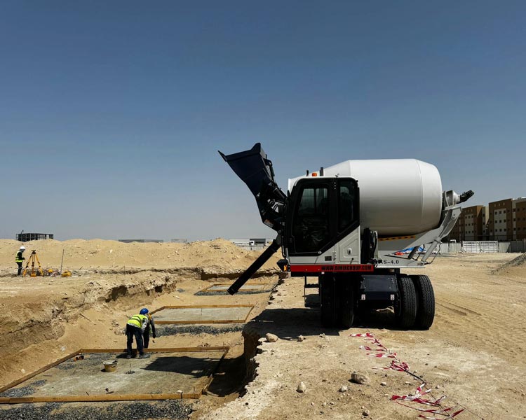 aimix mobile type concrete mixers for sale