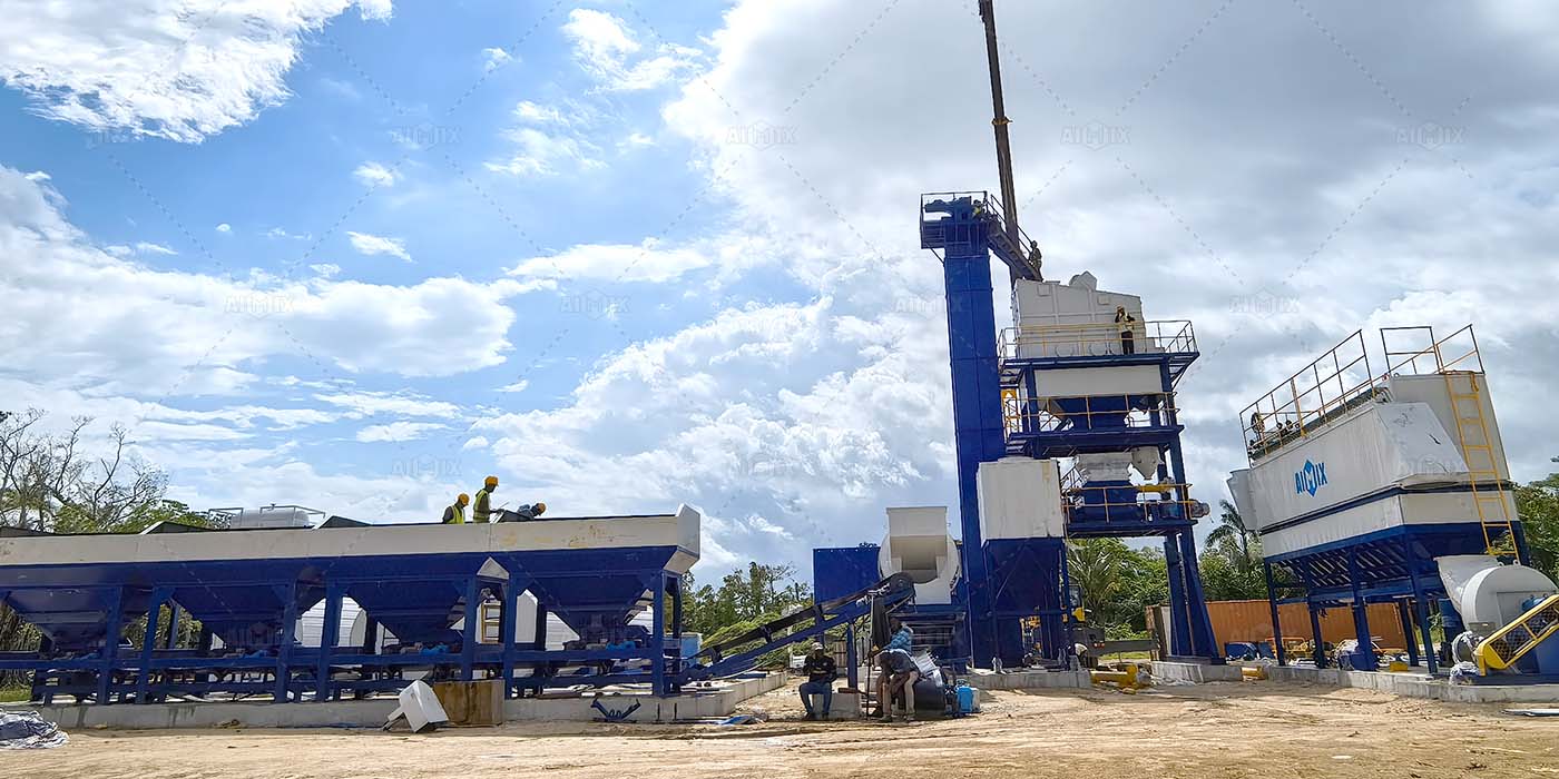 120tph asphalt batch mix plant for sale in Jamaica