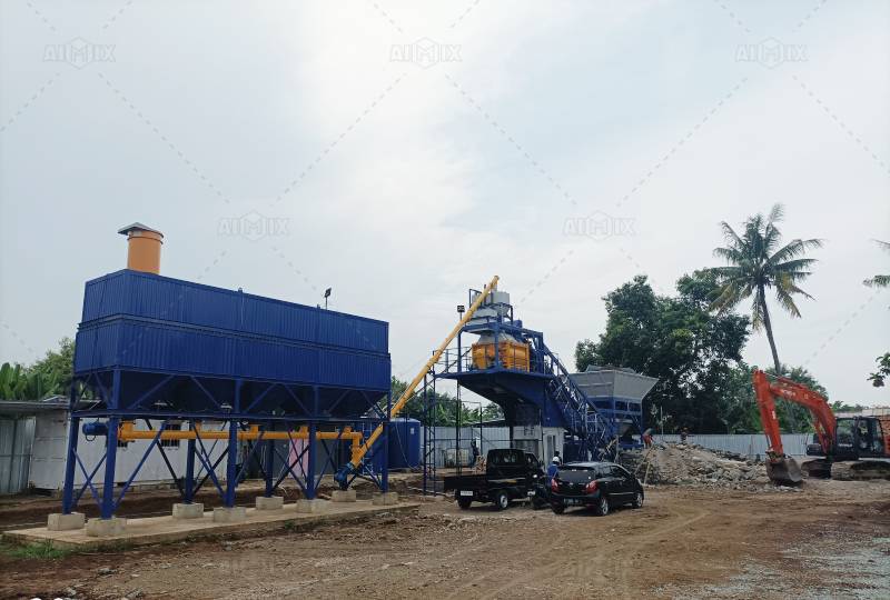 AJY-60 mobile concrete plant