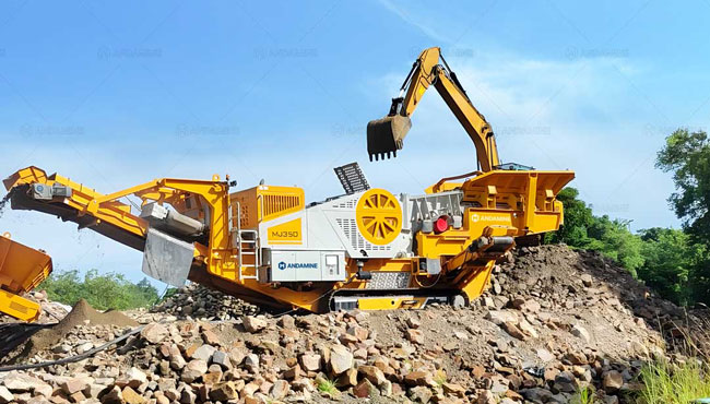 Mobile Crushing Plant for Green Mine Renovation in indonesia