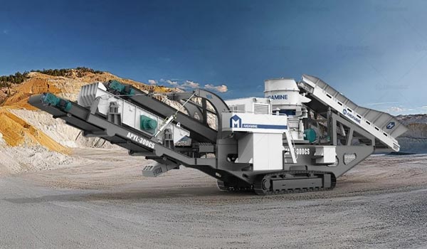 APYF crawler mobile cone crusher