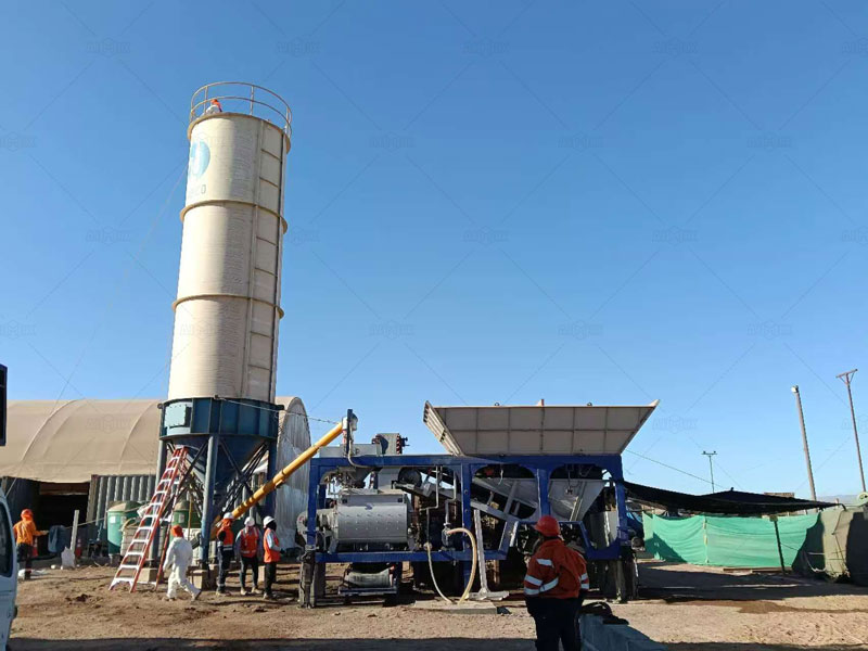 Mobile and Compact Ready-Mix Concrete Plant